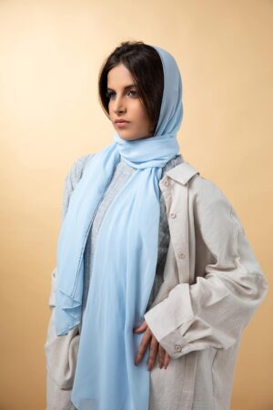 Chiffon Hijab Stone line