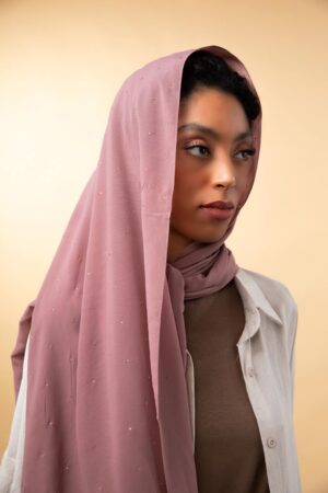 Chiffon Hijab scatterd stone